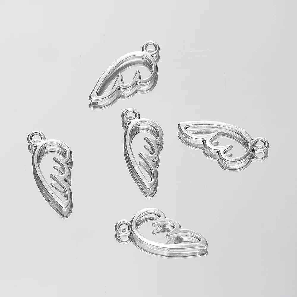 Metal Alloy Bow Charms – DIY Pendant for Jewelry Making