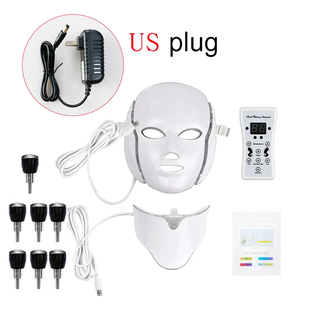 Electric Facial Skin Care Device – 6-in-1 Anti-Aging & Skin Rejuvenation Tool