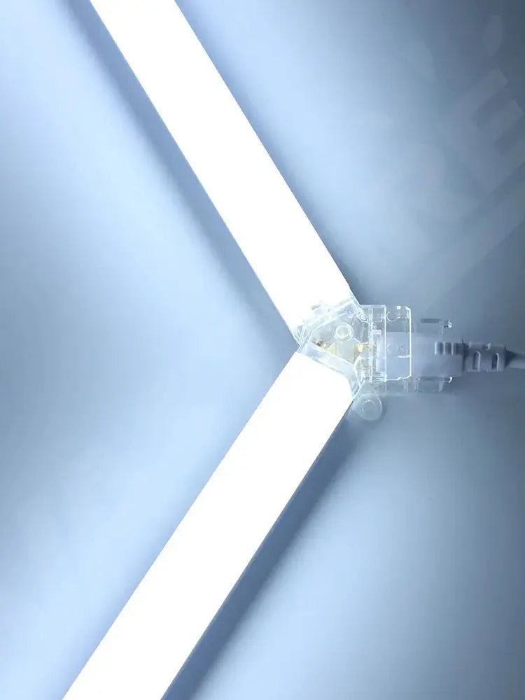 Garage Hexagonal LED Ceiling Light – Super Bright 6500K White Light