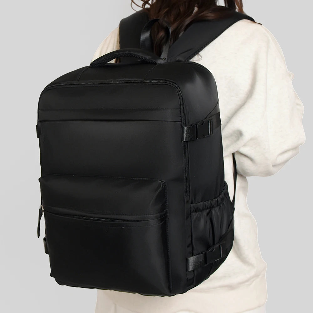 Business Travel Backpack - Large Capacity Luggage Bag for Men & Women