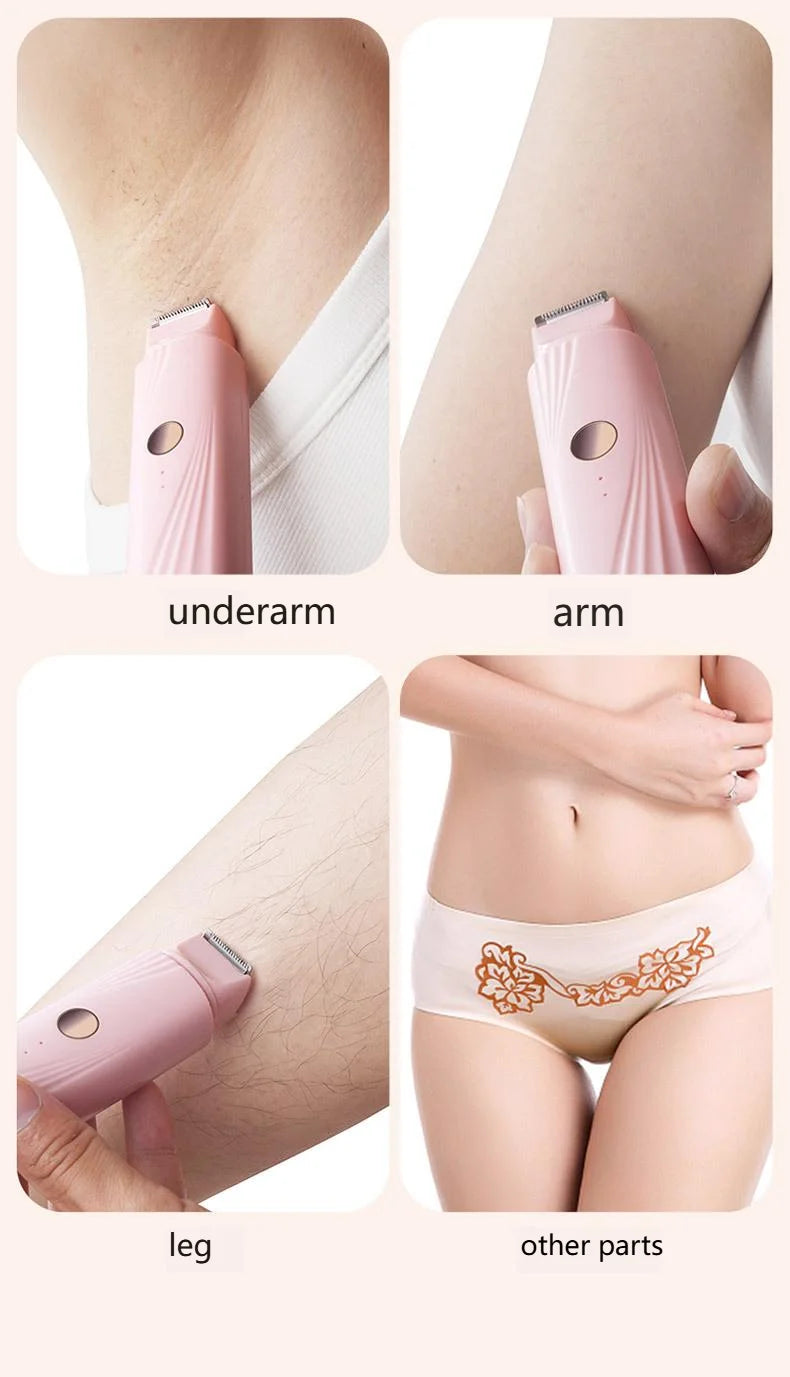 Electric Full Body Hair Remover for Women - Bikini, Legs, Underarms & Face