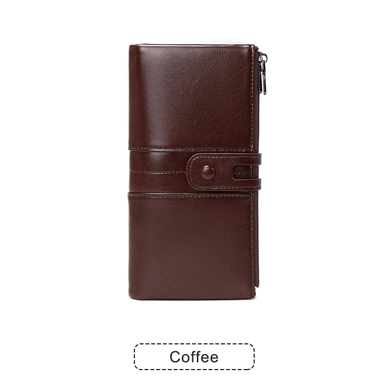 Women’s Long Wallet – PU Leather Handbag