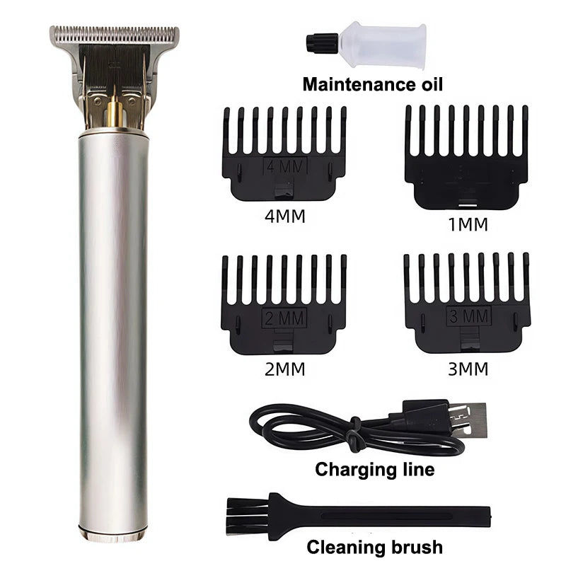 Electric Hair Clipper - Professional Trimmer for Hair, Beard & Body Grooming