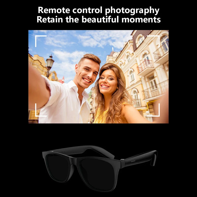 Lenovo Smart Glasses - Bluetooth Audio, Camera & AI Translator