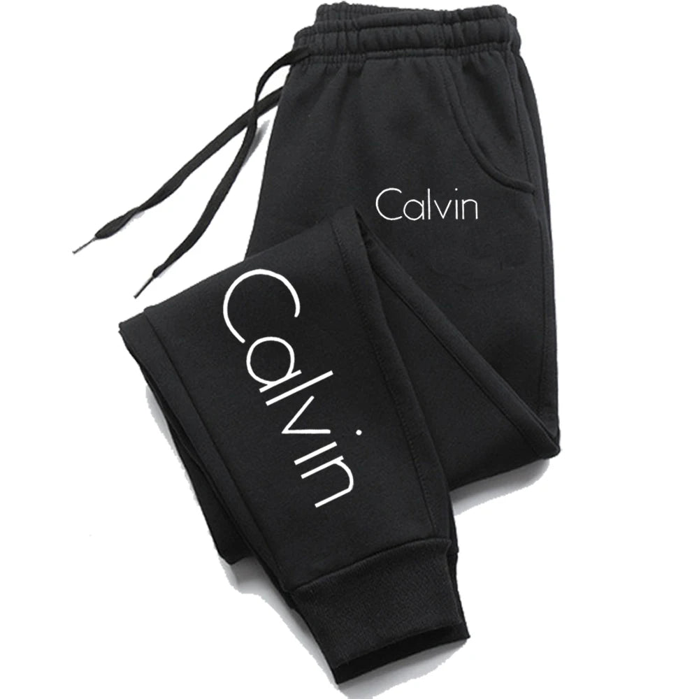 Printed Sports Running Trousers – Men Women Fitness Sweatpants