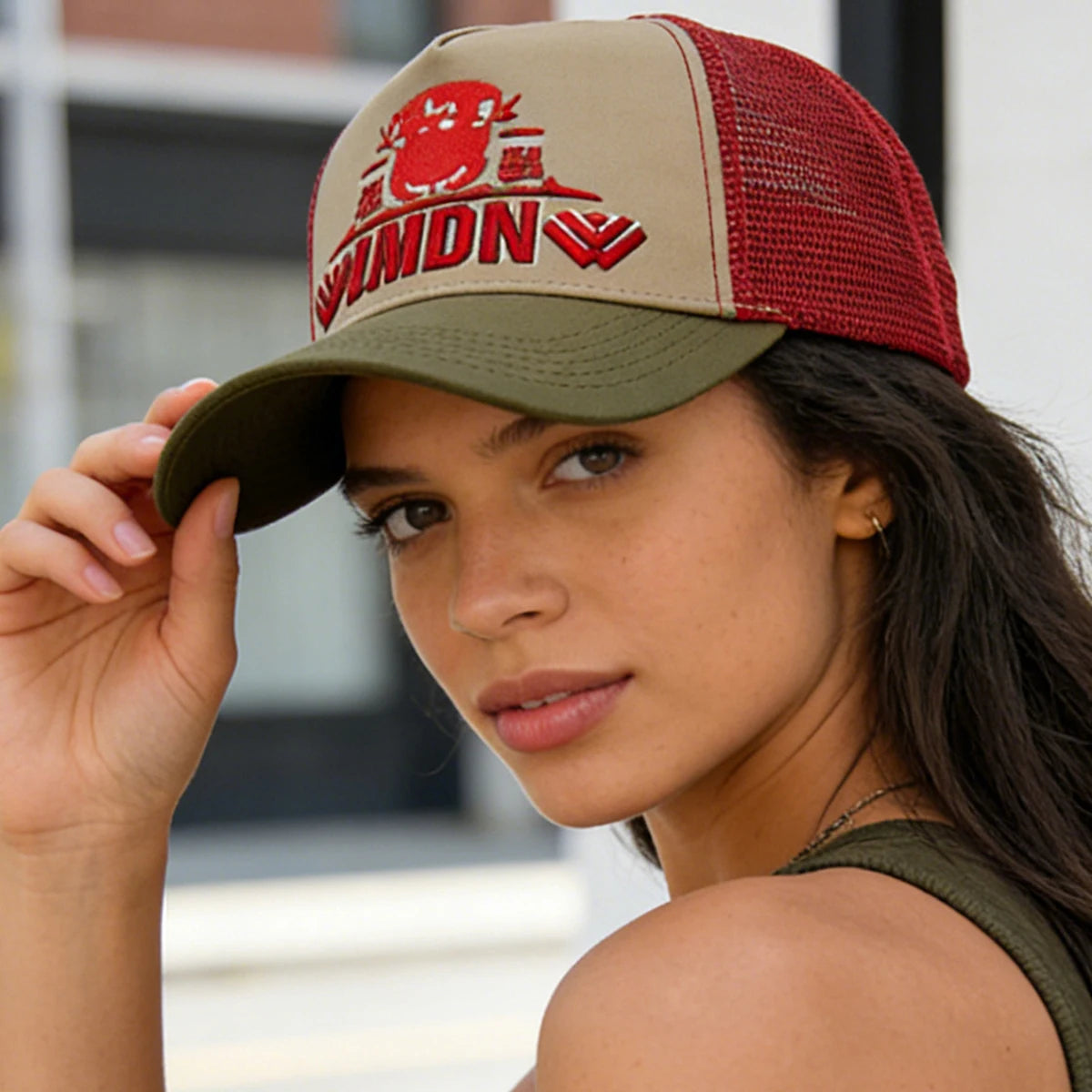 Korean Style Baseball Cap - Letter Embroidered Hard Brim Sun Hat for Men