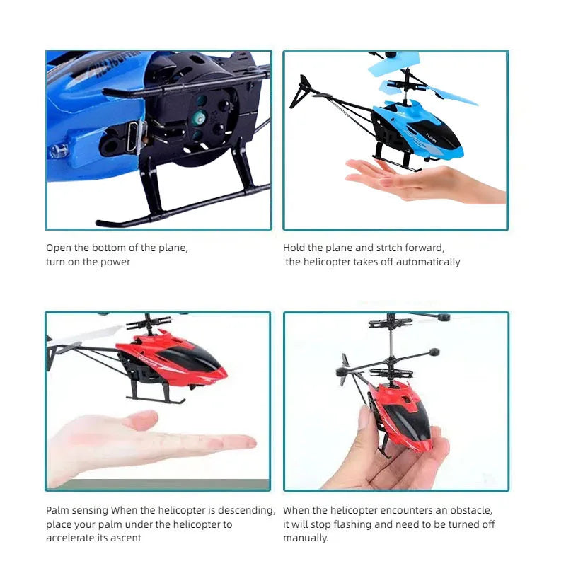 Mini RC Drone for Kids - Safe Fall-Resistant Design with Obstacle Avoidance (70g)