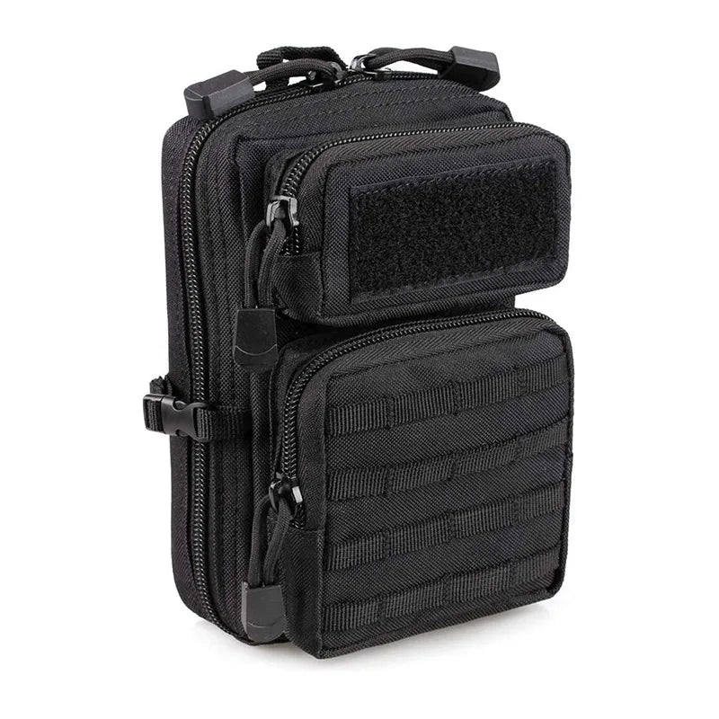 Tactical MOLLE Waist Bag - EDC Pouch for Camping & Hiking