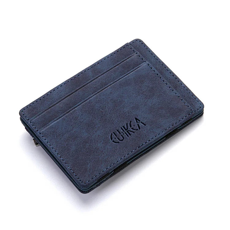PU Leather Magic Wallet – Zipper Coin Pocket