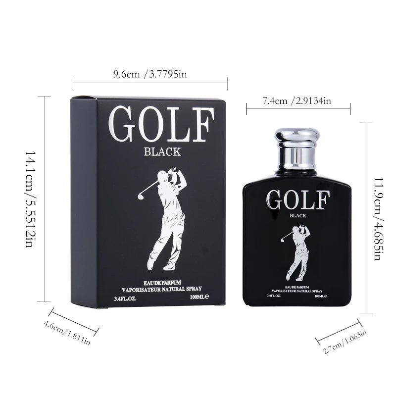 Woody Notes Men's Cologne - Inspired by P.olo Black with Sage, Absinthe & Lemon (100ml Eau de Toilette)
