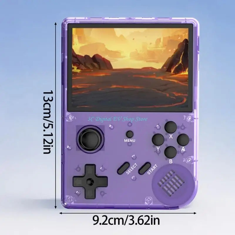 E74D Handheld Game Console - 3.5" Screen with 64GB & 8000+ Retro Games