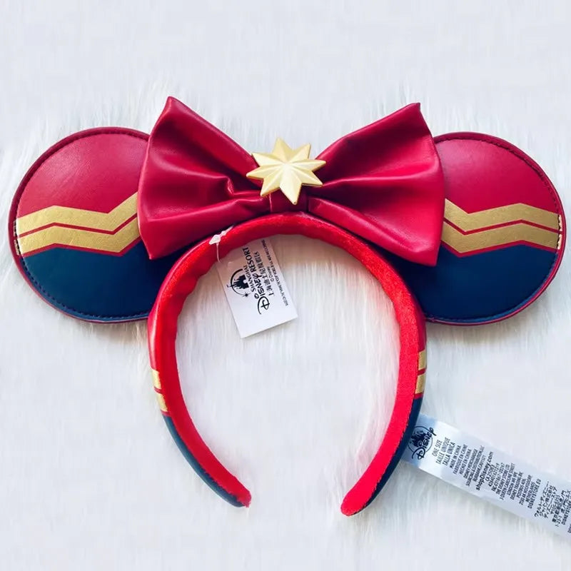 Disney Mickey Ears Headband – Minnie Sequin Party Hairband for Women & Girls
