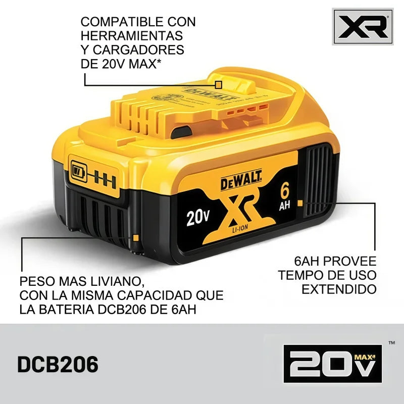 🔋 BATTERY BLOWOUT! 100% Original DeWalt 20V 6.0Ah Battery - High Performance Lithium-Ion Power