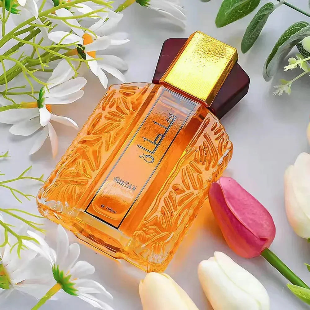 SULTAN Arabic Floral Pheromone Cologne - Long-Lasting Men's Eau de Parfum (100ml)