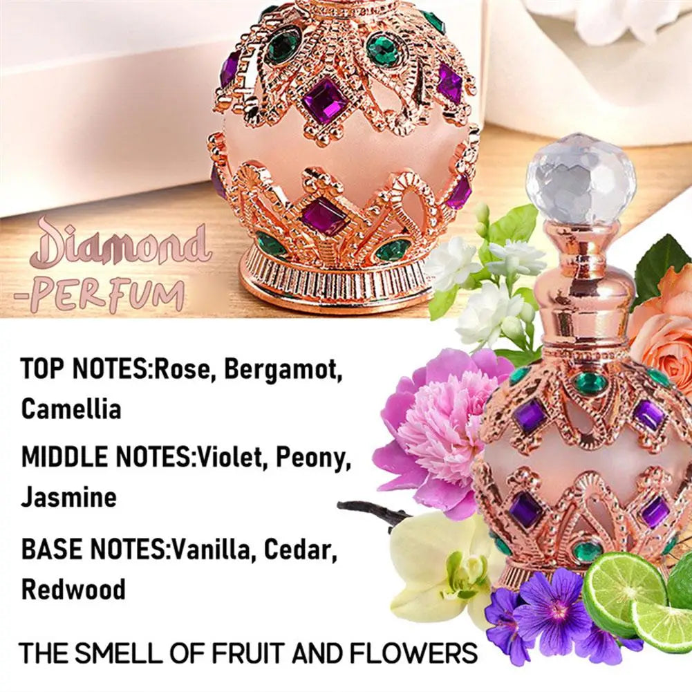Arabian Floral Pheromone Perfume for Women - Rose, Jasmine & Vanilla (15ml)