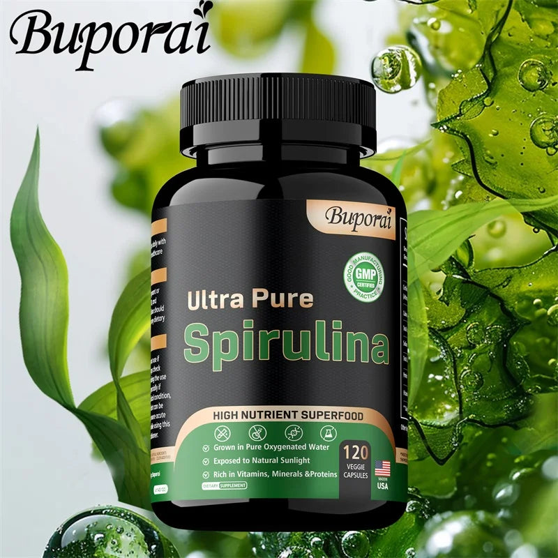 Organic Spirulina – Detox, Immune & Cardiovascular Health