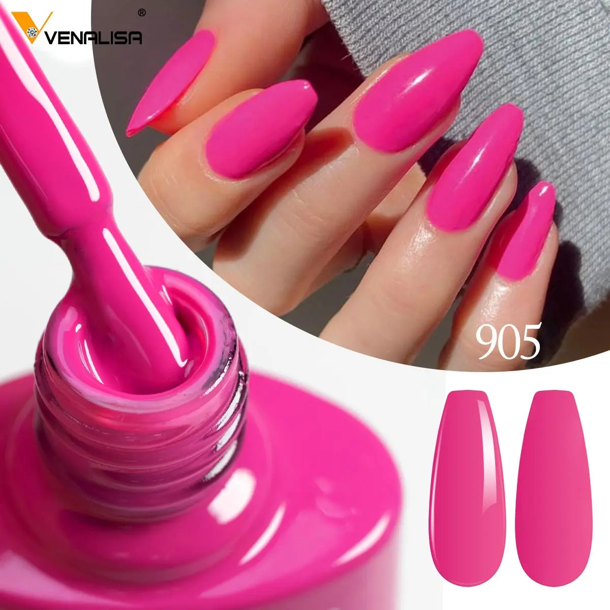 Full Coverage Gel Nail Polish – Semi-Permanent UV LED Gel for Salon & Home Use