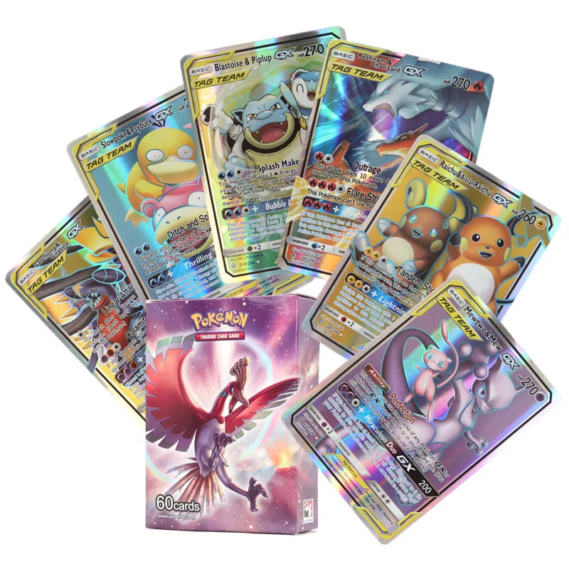 Pokemon Cards 60/100 Pcs – Obsidian Flames Charizard EX Collection