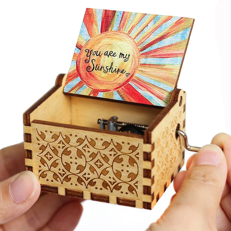 Jurassic Park Wooden Music Box – Gift Toy