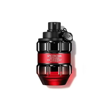 Viktor&Rolf Spicebomb Infrared Eau de Parfum - Woody Spicy Men's Cologne with Leather & Cinnamon Notes (3 fl oz)