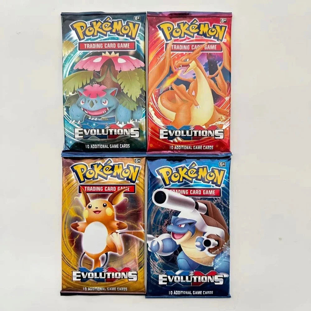 Pokemon Cards Random 4-Bag Collection – GX Tag Team VMAX EX Mega Energy Set