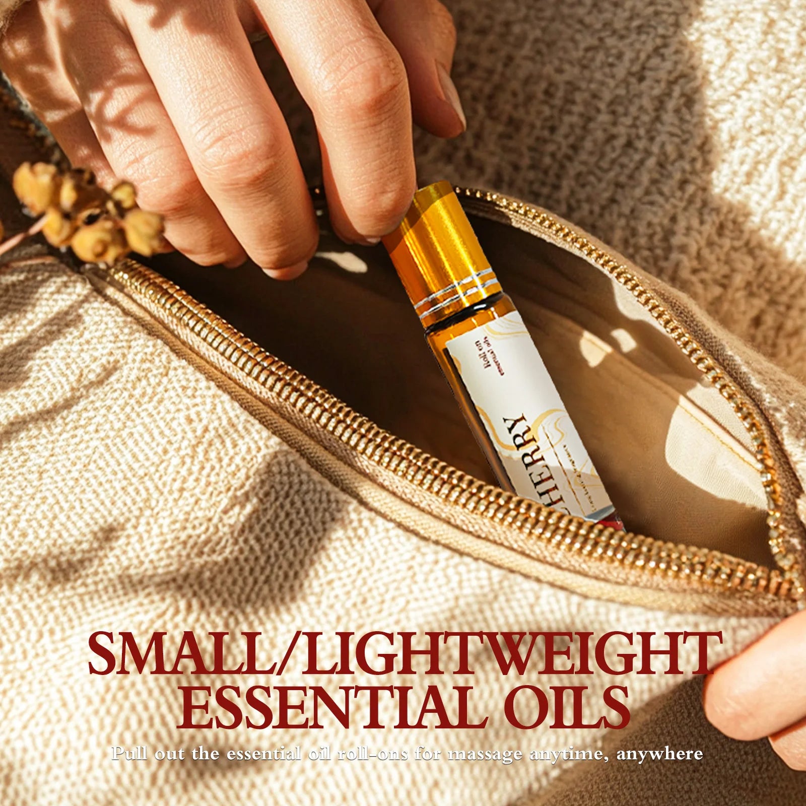 Vanilla Coconut Essential Oil Roller – Perfume & Moisturizing Body Oil (10ml)