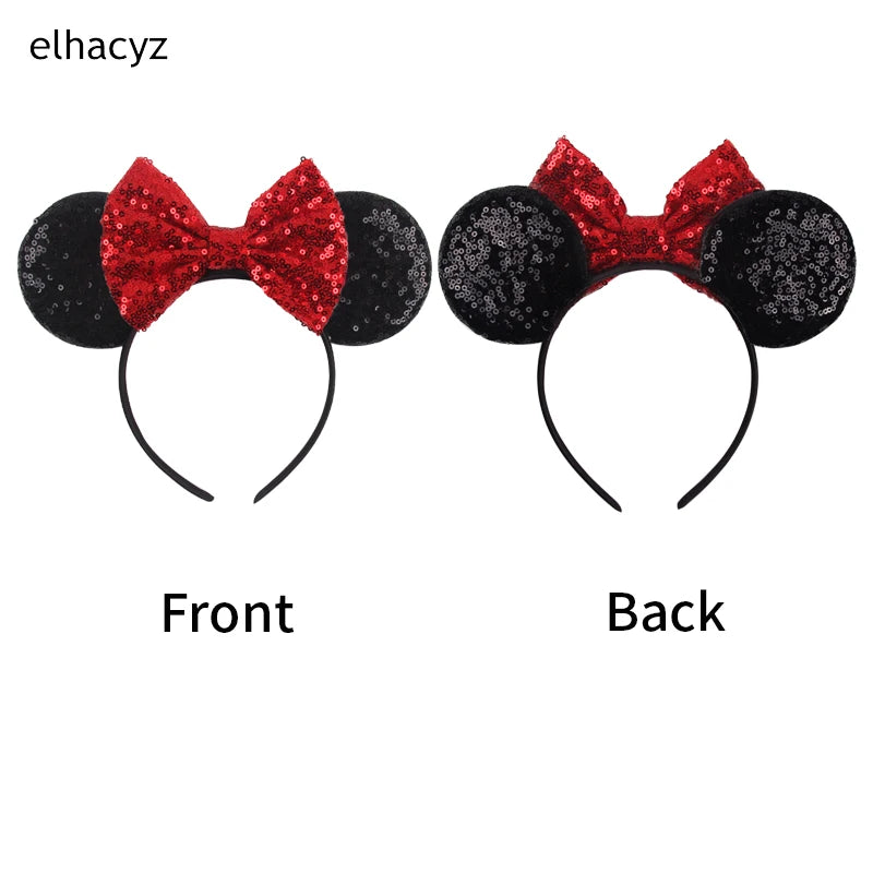Disney Minnie Mouse Ear Hairband – Princess Party Gift for Girls & Disney Fans