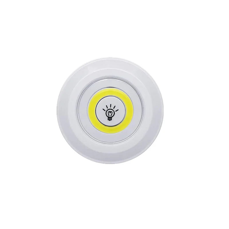 Smart Wireless LED Under Cabinet Lights - Dimmable Remote Control Kitchen & Wardrobe Lighting