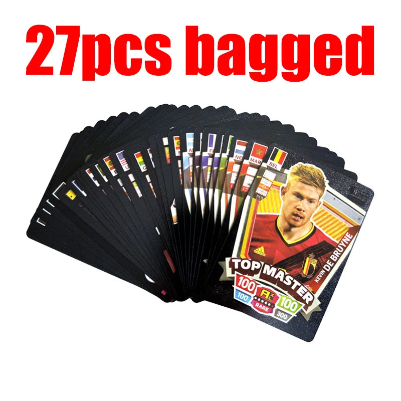 Football Trading Cards 27 Pcs – Limited Edition Star Player Signature Series