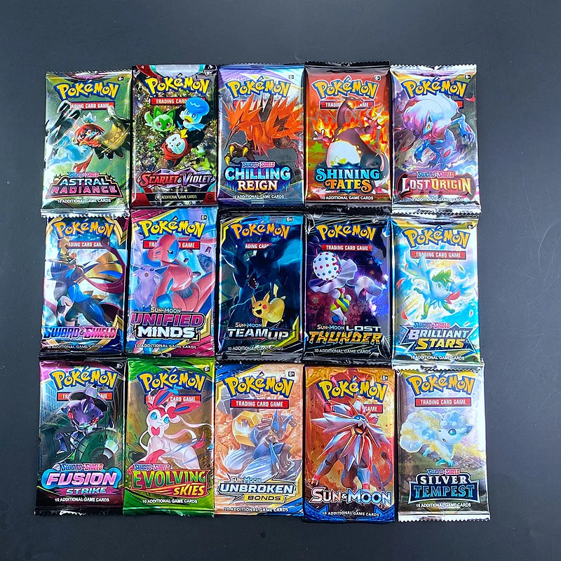 Pokemon Cards 40 Pcs Collection – GX Tag Team VMAX EX Mega Energy Trading Card Set