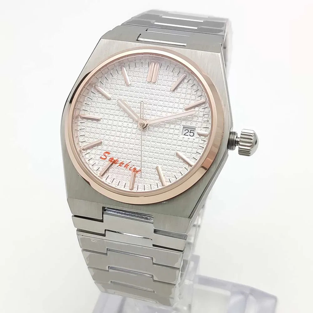 40mm NH35 Automatic Mechanical Watch - Sapphire Glass Waterproof Men's Watch