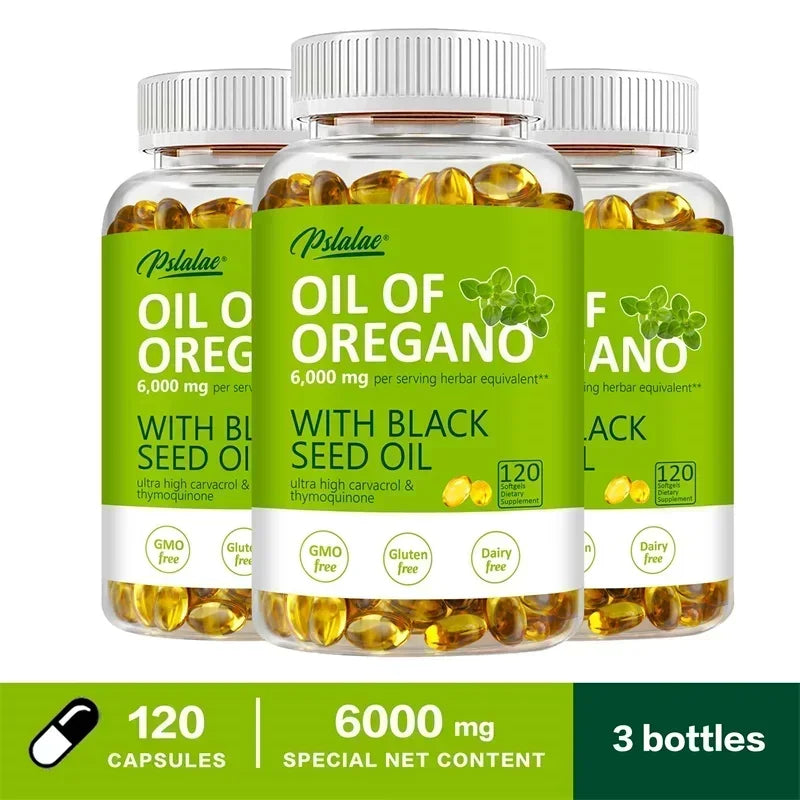 Oregano Oil Immune & Antioxidant Support Supplement
