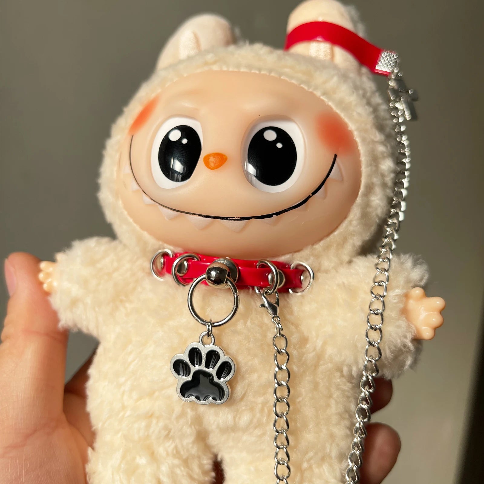 Labubu Doll Necklace – Cotton Doll Accessories