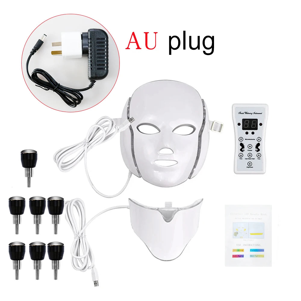 Electric Facial Skin Care Device – 6-in-1 Anti-Aging & Skin Rejuvenation Tool