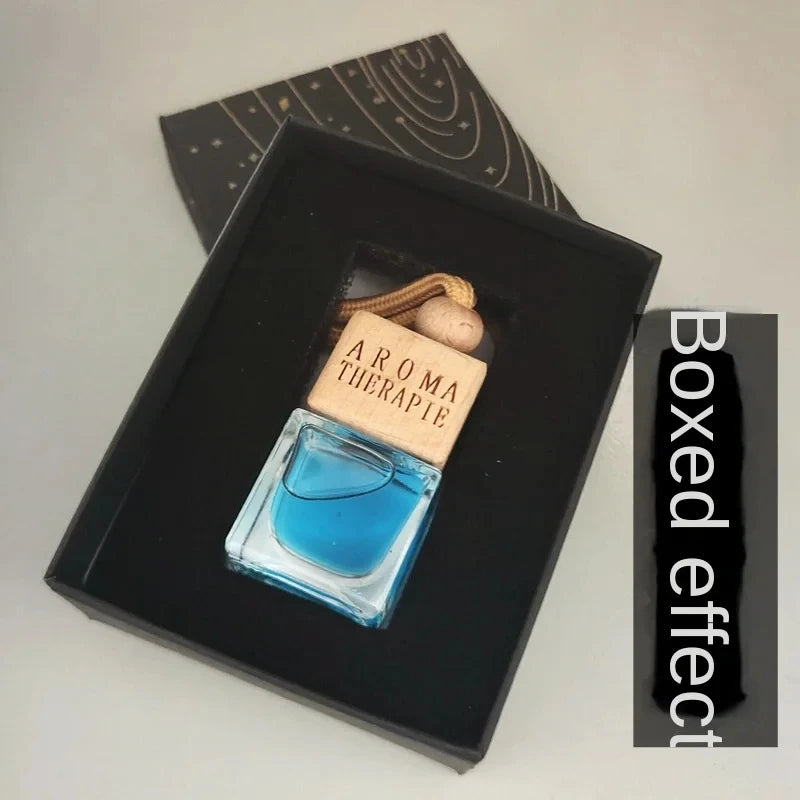 Car Mirror Pendant Air Freshener - Long-Lasting Fragrance Decoration to Eliminate Smoke Odor