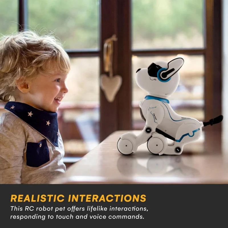 Smart Robot Dog - Interactive Programmable RC Pet Toy