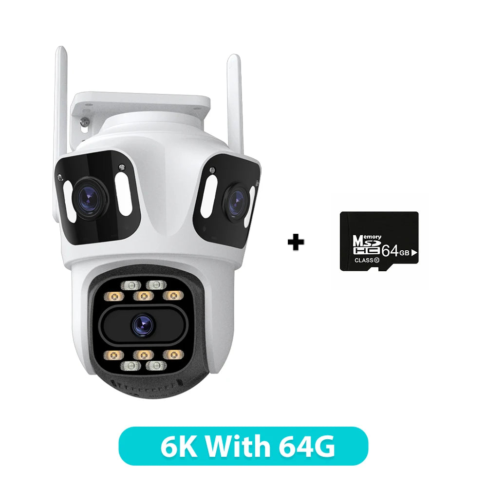 Outdoor PTZ WiFi Security Camera – Auto Tracking