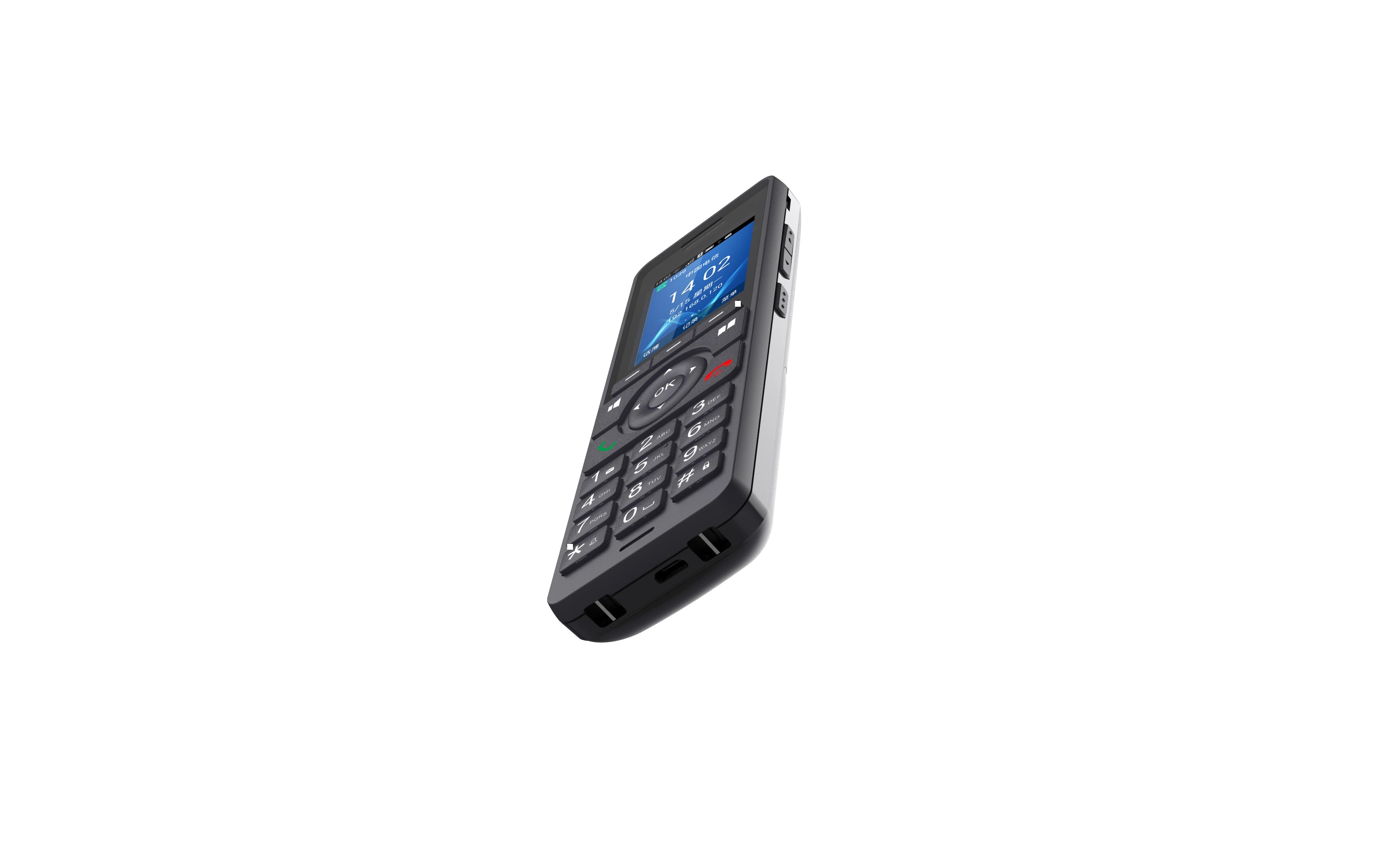 4G LTE WiFi VoIP Desktop Phone - Cordless SIP Phone with 2.4" Screen & 3-Way Conference