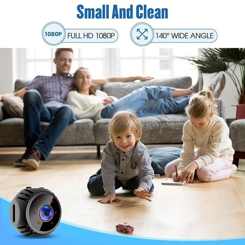 2026 Wireless Sports Camera 1080P HD - Outdoor Action Cam with Night Vision & Remote