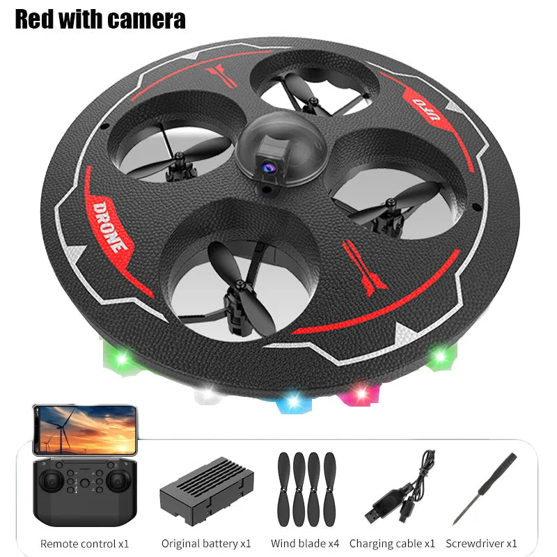 MX85 UFO Mini Drone for Kids - Intelligent Obstacle Avoidance, Safe Foam Design (50g)