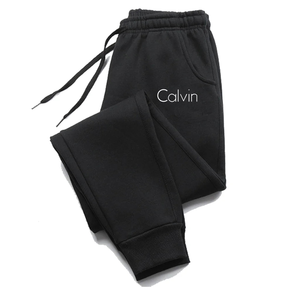 Printed Sports Running Trousers – Men Women Fitness Sweatpants