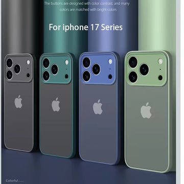 🔥 SALE! Armor Shockproof Matte Case for iPhone 17 Pro Max - Frosted Hard Cover