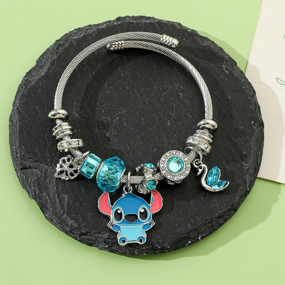 Disney Stitch Cartoon Wristband – Kids Bracelet