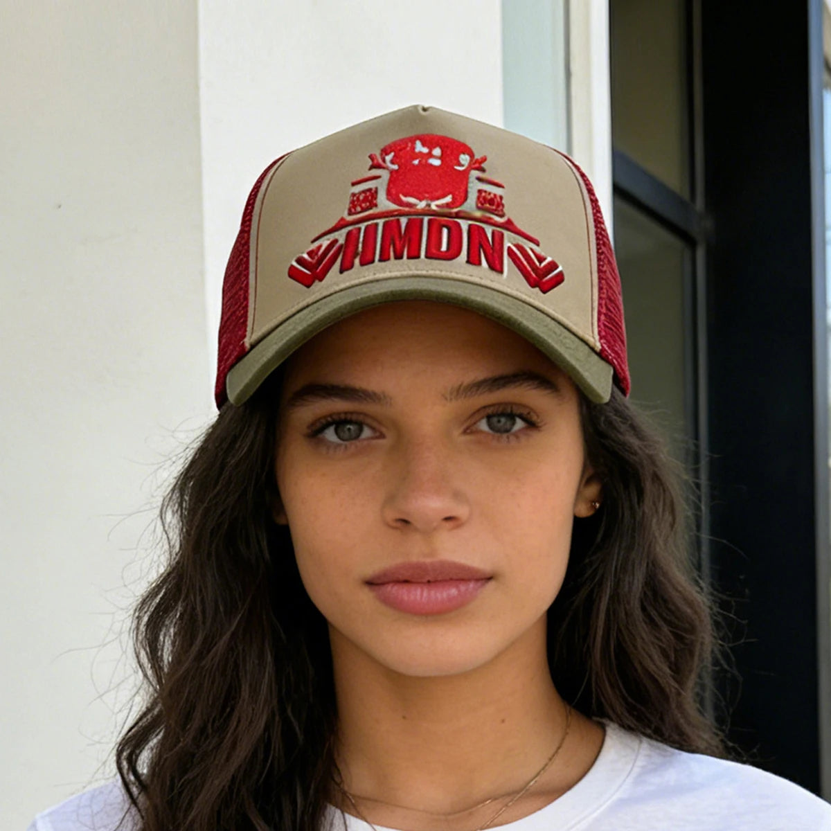 Korean Style Baseball Cap - Letter Embroidered Hard Brim Sun Hat for Men