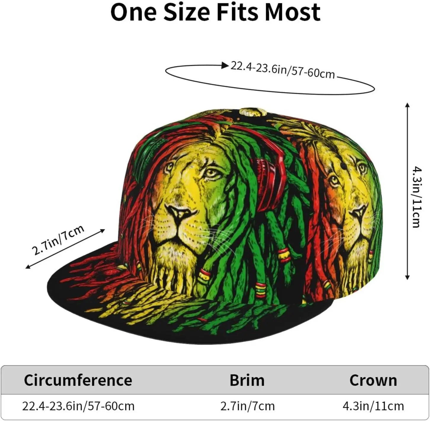 Casual Baseball Cap - Adjustable Snapback Hip-Hop Trucker Hat for Dance & Hiking