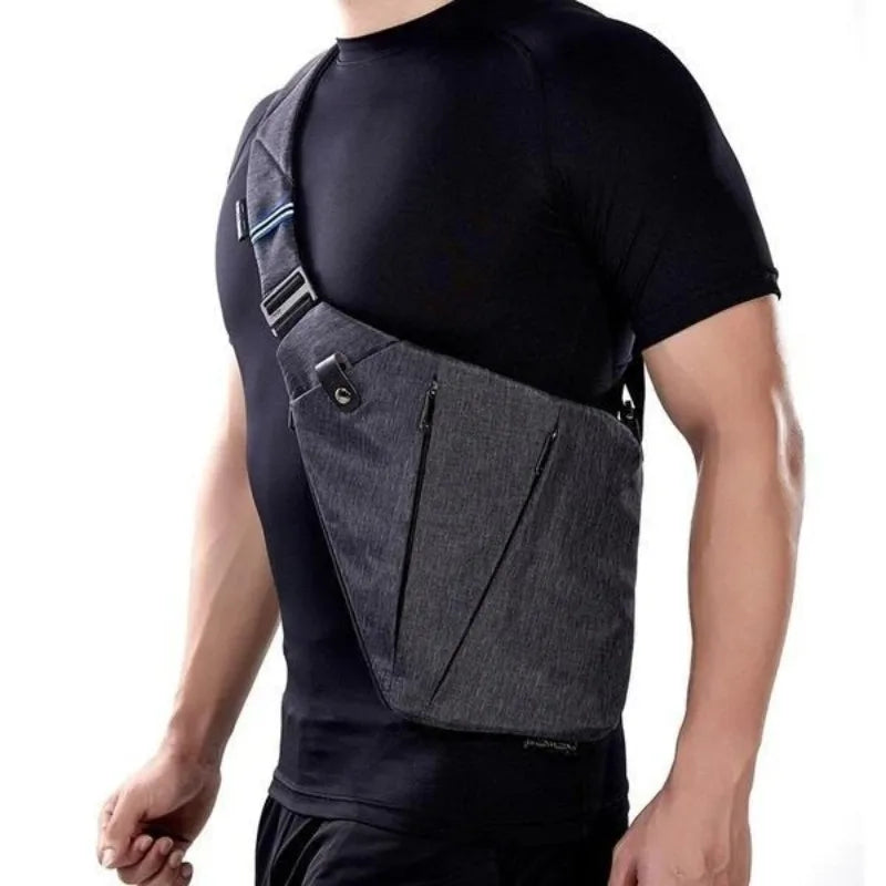Camouflage Tactical Chest Bag – Waterproof Crossbody for Men