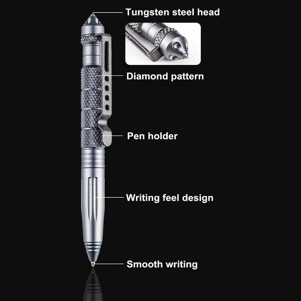 ✍️ NOT JUST A PEN! Military Tactical Multi-Tool - Write, Break, Survive 🛡️