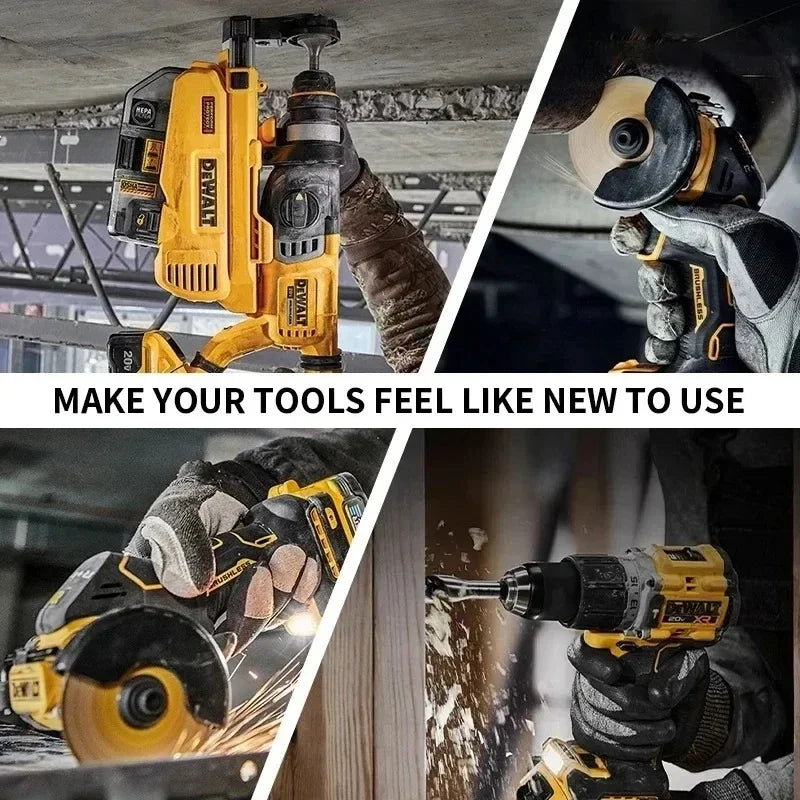 🔋 FLASH SALE! 100% Original DeWalt 20V 6.0Ah Battery 4-Pack - High Performance Lithium-Ion Power