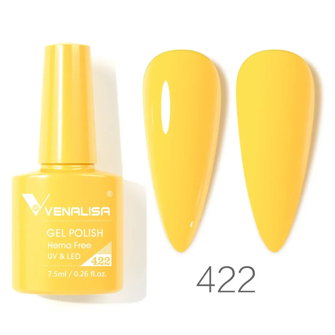 Full Coverage Gel Nail Polish – Semi-Permanent UV LED Gel for Salon & Home Use