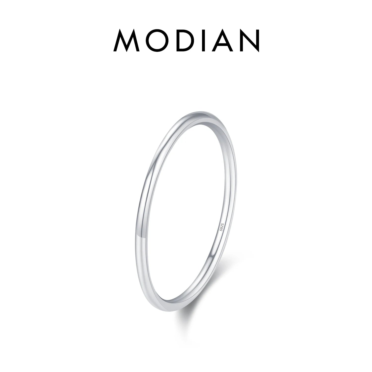 Sterling Silver Stackable Ring – Geometric Finger Ring Jewelry